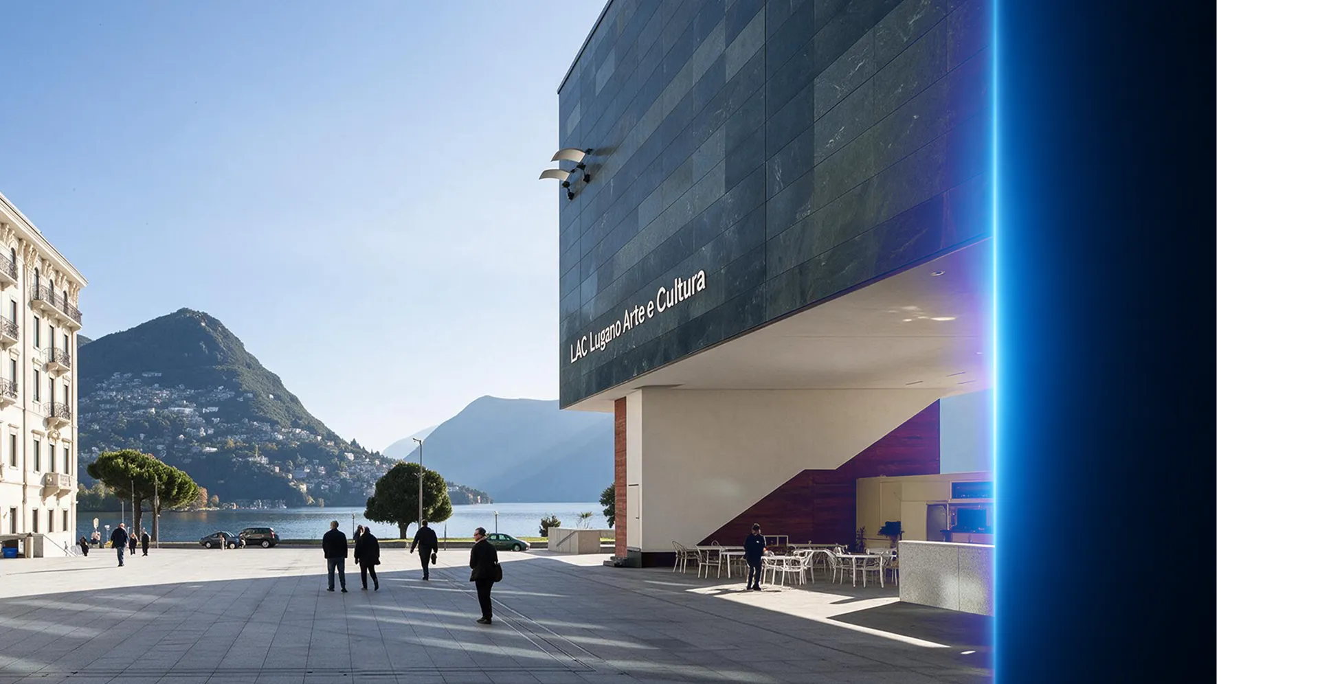 Lugano Arte e Cultura on the shores of Lake Lugano
